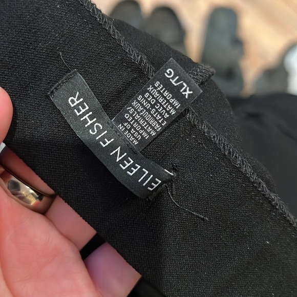 Eileen Fisher faux-wrap skirted pants “sarong pants” size XL - Picture 6 of 6